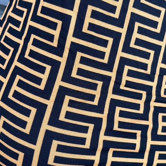 Velvet Torch Spaghetti Strap MiniBrown/Combo Sexy Dress Size M - Picture 9 of 11